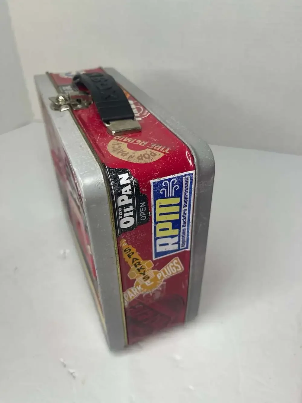 Disney Pixar Cars Lightning McQueen and Mater Tin Metal Lunch Box
